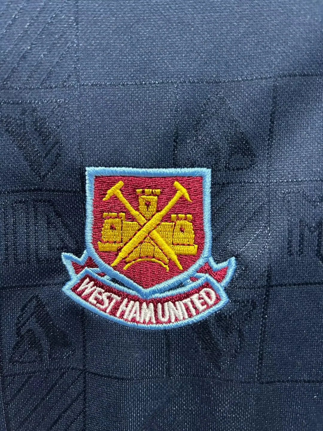 West Ham 1999 IRON MAIDEN BLUE