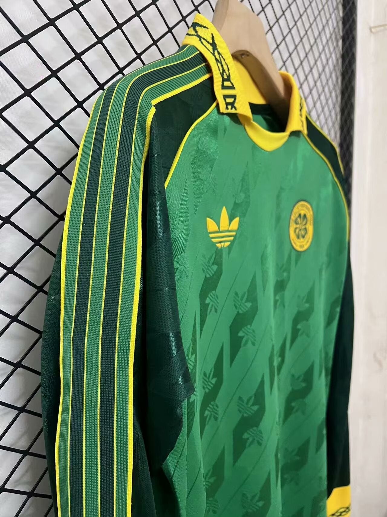 Celtic verde retro, modelo de manga larga, tallas S a XXL ✅