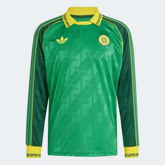 Celtic verde retro, modelo de manga larga, tallas S a XXL ✅