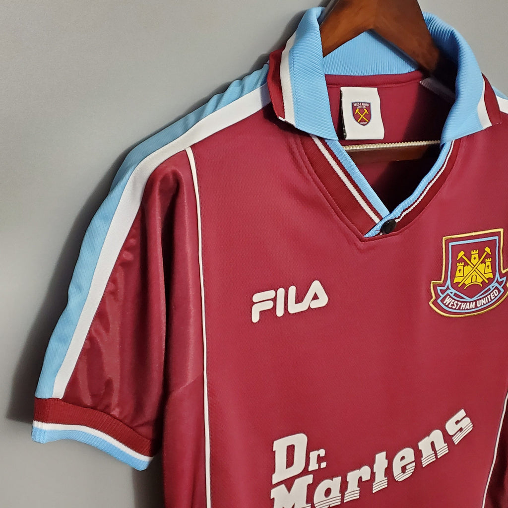 Camiseta West Ham 99-01