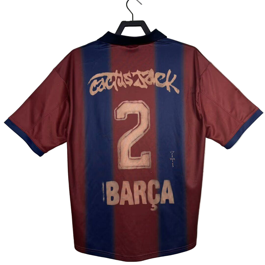 Barcelona x Travis Scott Retro Jersey – Camiseta del mundo