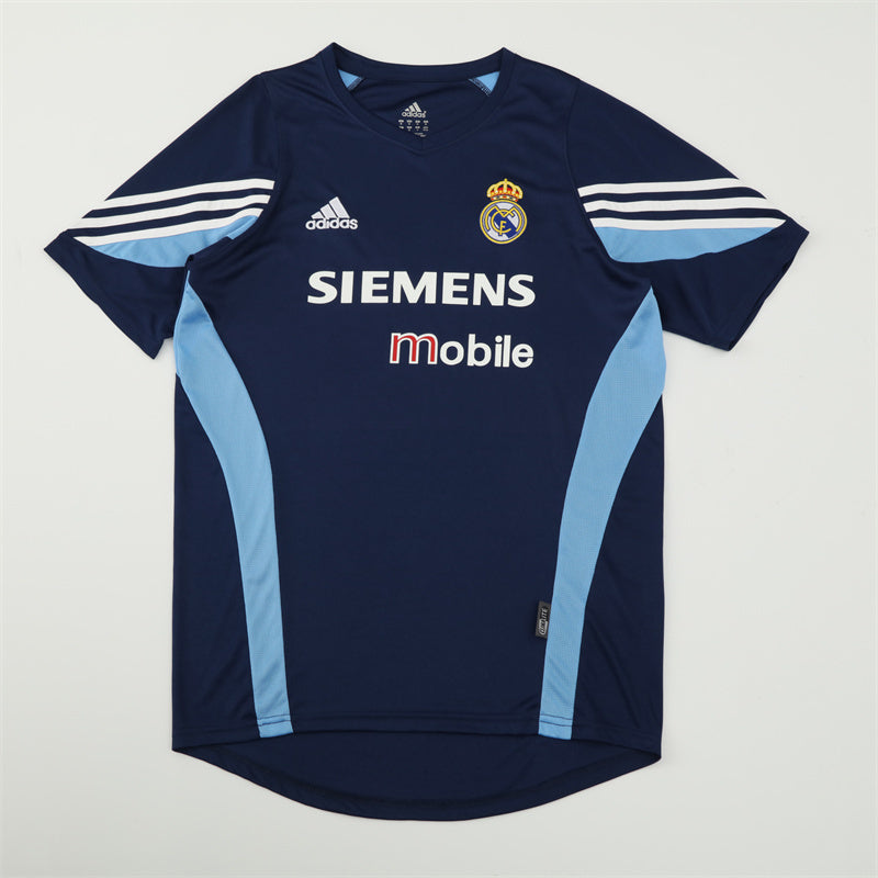 Real Madrid 03-04 dark blue training shirt