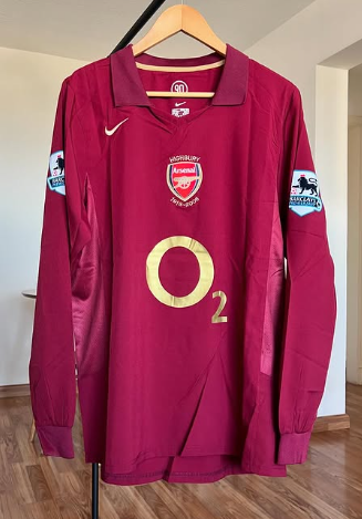 Arsenal retro manga larga