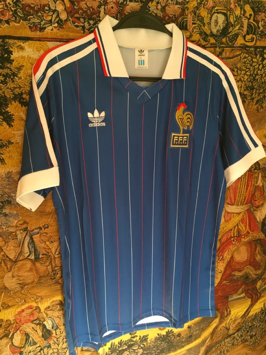 Francia 1982 – Camiseta Retro Home | Edición Clásica