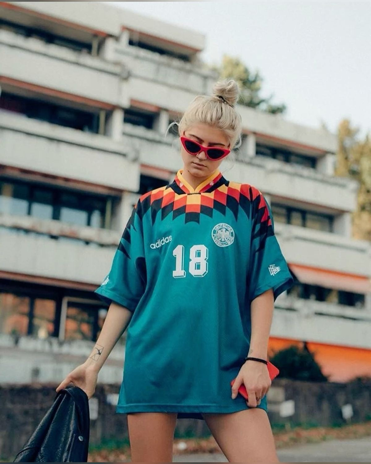 Camiseta Alemania 1994 verde