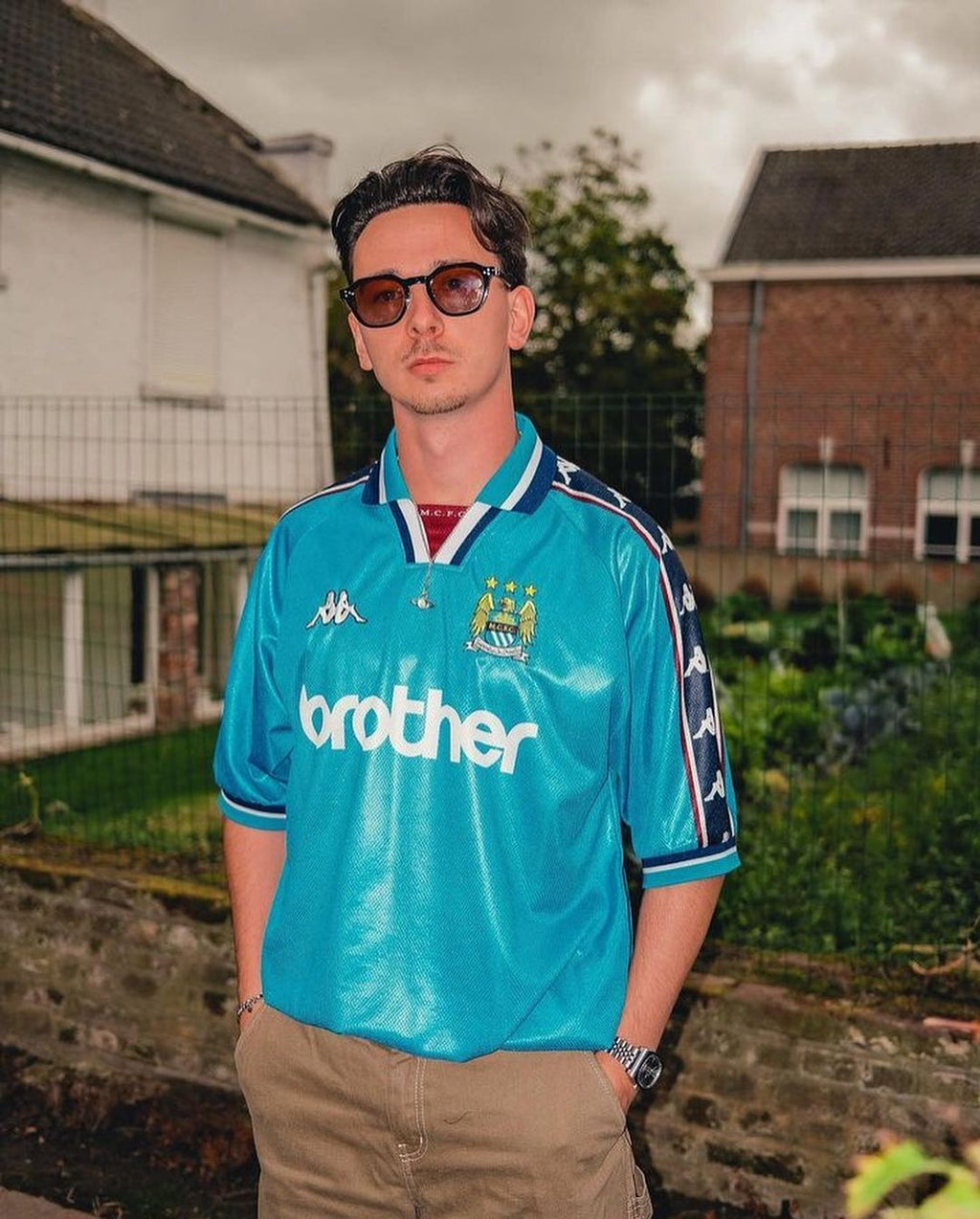 Camiseta Manchester City 1997