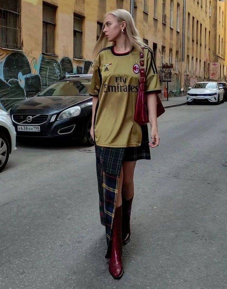 Camiseta Ac Milan gold away 2013/14