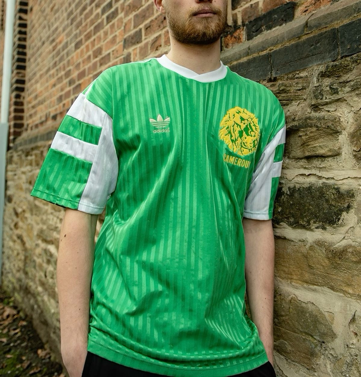 camiseta retro camerún 1990