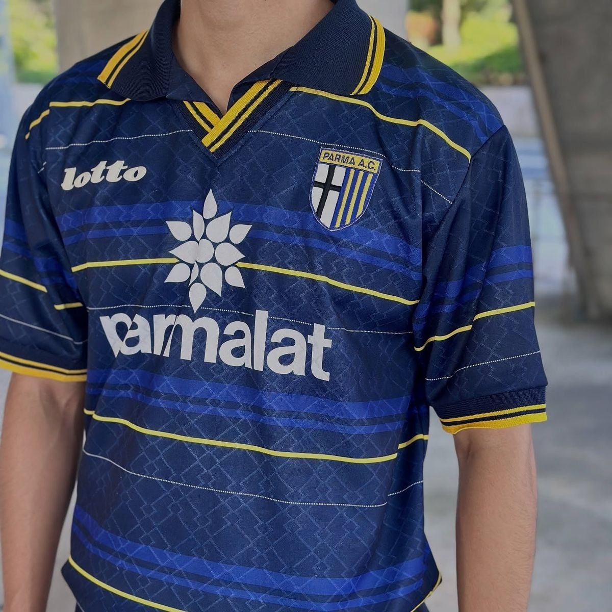 Camiseta Parma alternativa 1999