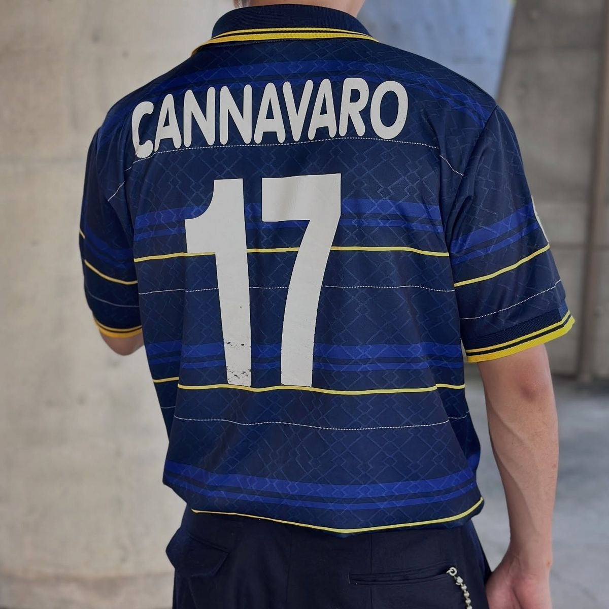 Camiseta Parma alternativa 1999