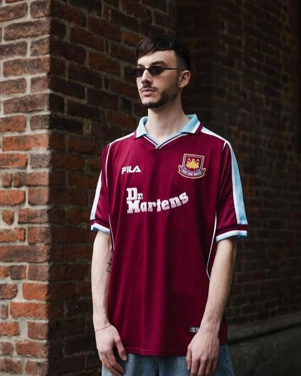 Camiseta West Ham 99-01