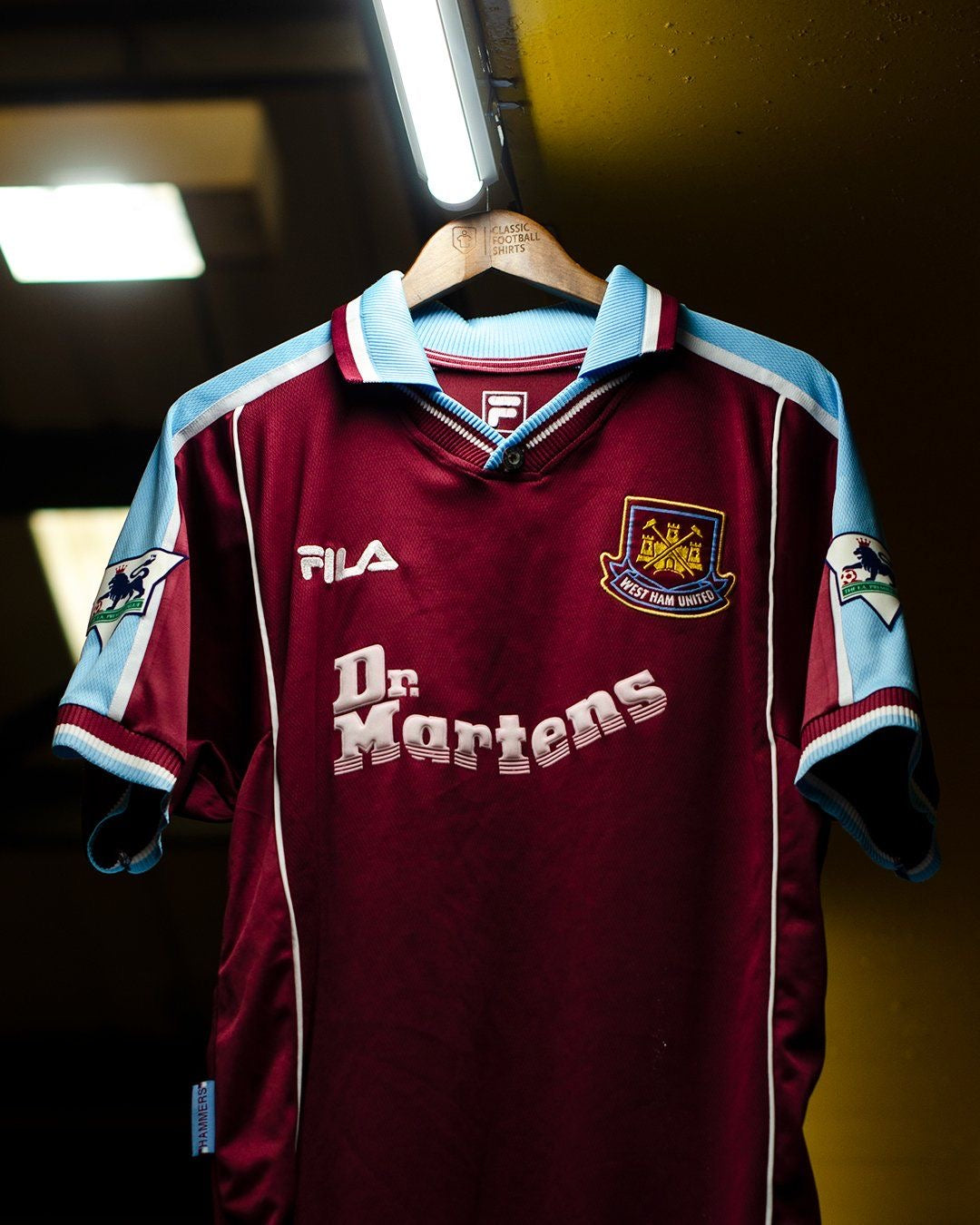 Camiseta West Ham 99-01