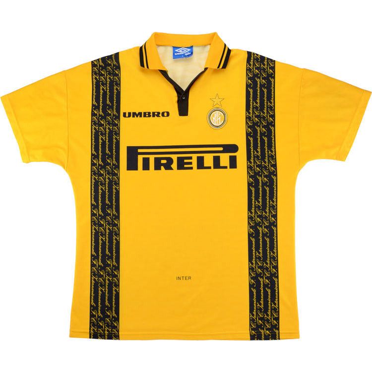Inter 96-97 yellow Third Away