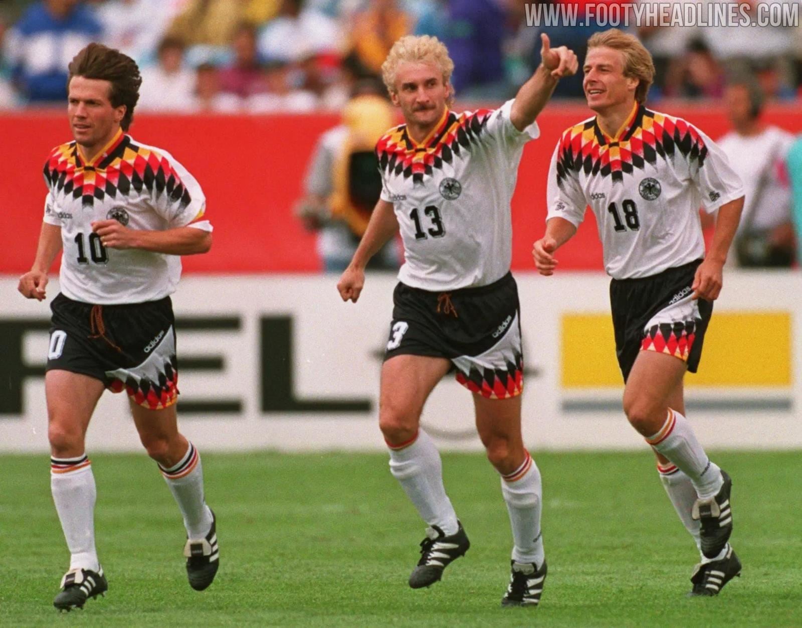 Camiseta Alemania 1994 – Adidas “Diamond Design” | USA ’94